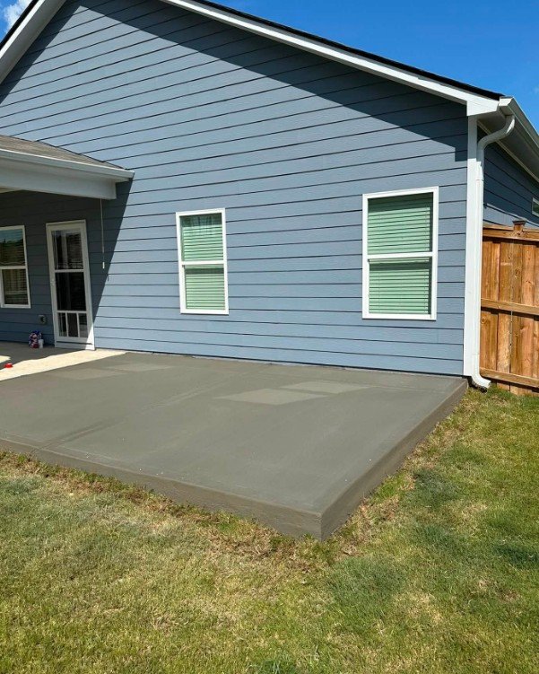 Professional concrete contractor at work on a project in Plattsburgh, New York