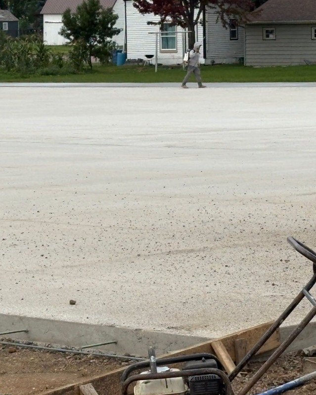 Concrete parking lot repair and resurfacing completed in Plattsburgh, New York