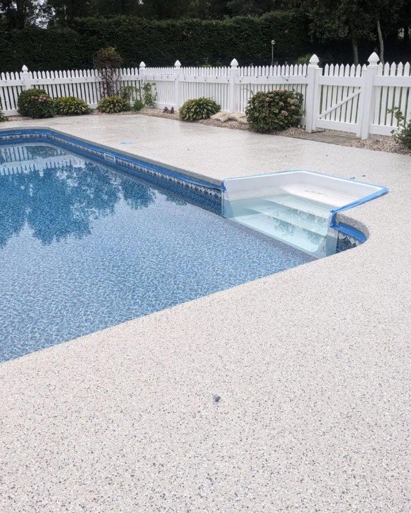 Concrete Pool Deck Installation in Plattsburgh, New York