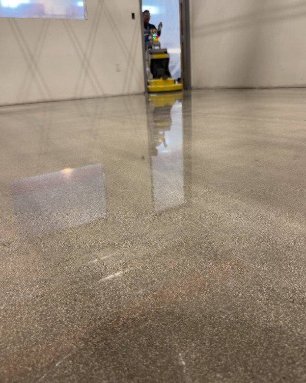 Polished Concrete Floor Finishing in Plattsburgh, New York